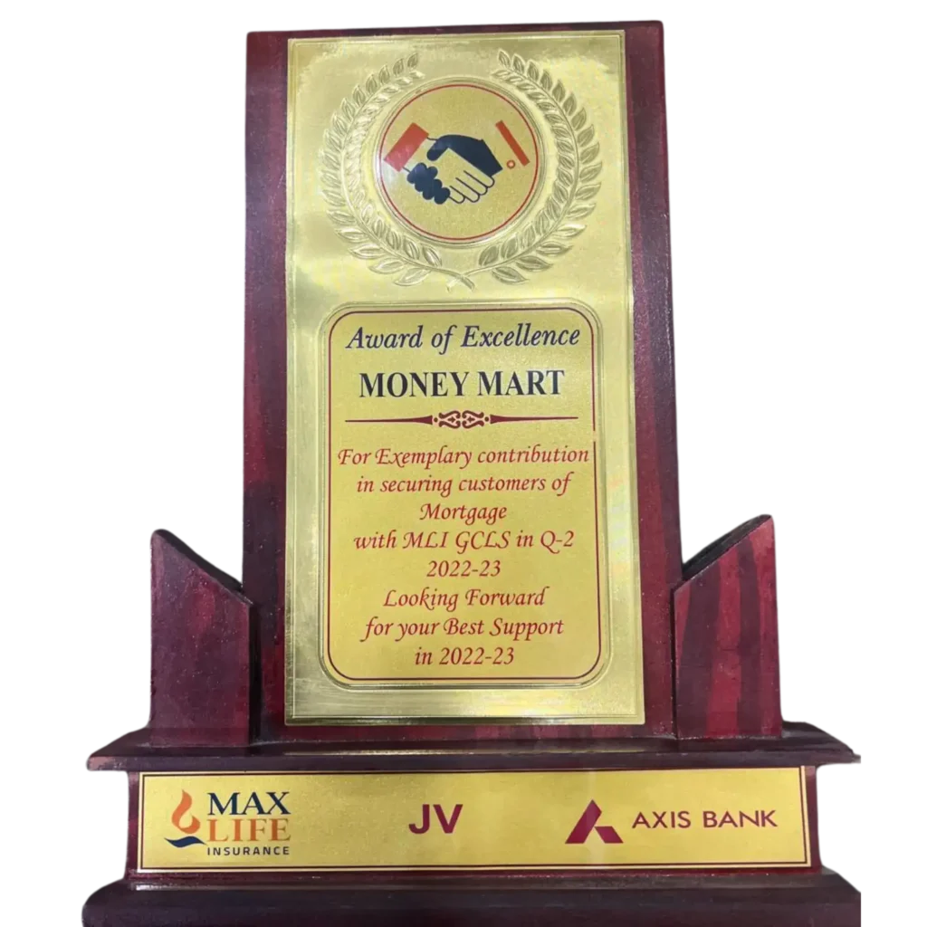 Axis Bank - Award of Excellence 2022-23