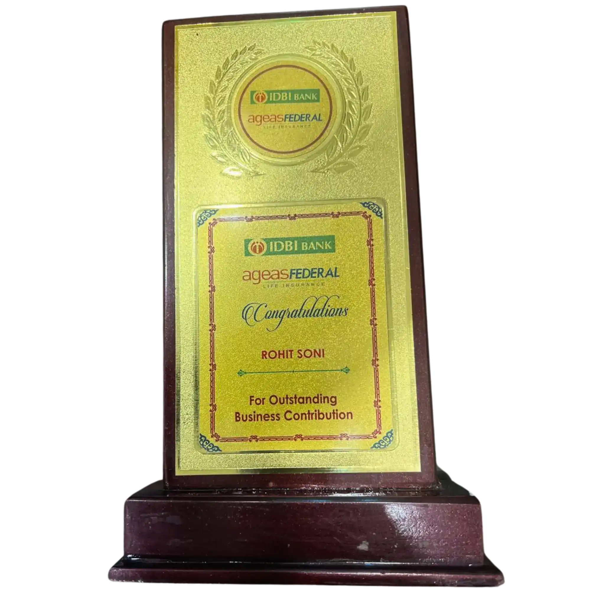 IDBI Bank - Outstanding Business Contribution